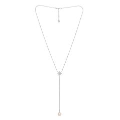 Necklace with Star and Pearl
