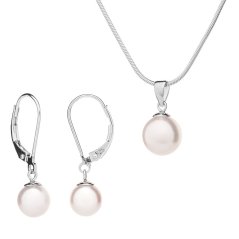 Set Akoya náušnice continental a přívěsek