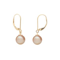 South sea bedugós gyöngy fülbevalók 9 AAA Continental arany‑fehér gyöngy