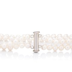 Doppelreihiges Perlenarmband 6 AA
