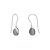 Boucles d'oreilles en perles Dew – perle foncée