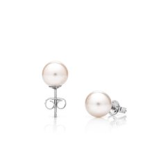 Boucles d'oreilles perles Akoya 8 AAA