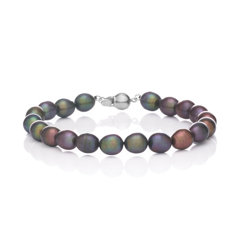 Brățară de perle 7 Oval închis